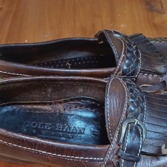 Cole haan Brown Leather Loafers size 6 - Picture 2 of 8